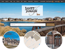 Tablet Screenshot of janetjurich.com